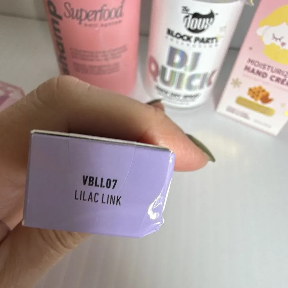 6pc Assorted Full Size Cruelty-Free Lot: Cheeky Blush, Lottie HL, NYX Lilac